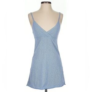 Brandy blue and white dresss